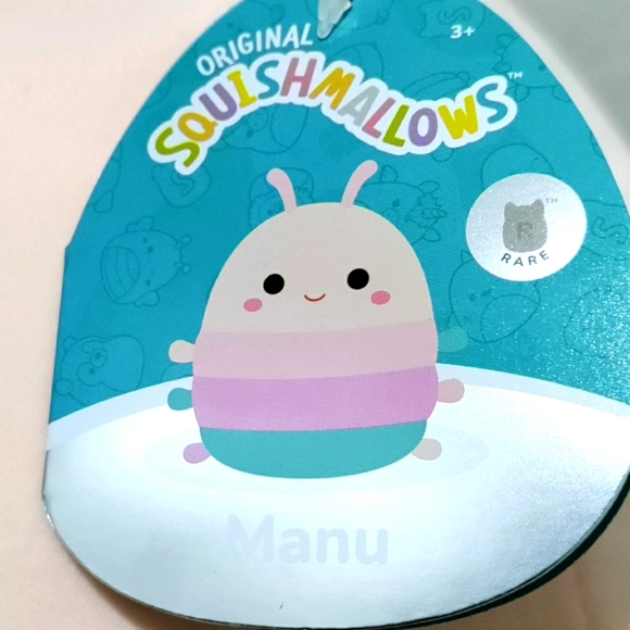 XL 16" Manu SQUISHMALLOWS MANU The Caterpillar PLUSH Rare - Picture 6 of 7